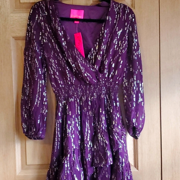 Lilly Pulitzer Cristiana Dress in Cherry Ganache - Picture 1 of 5